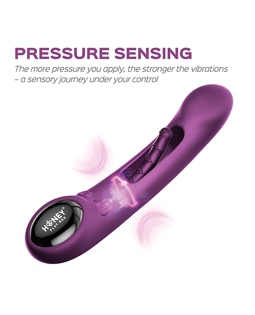 Thumbnail for Tempo Pressure Sensing App-Controlled Flapping Vibrator - Purple