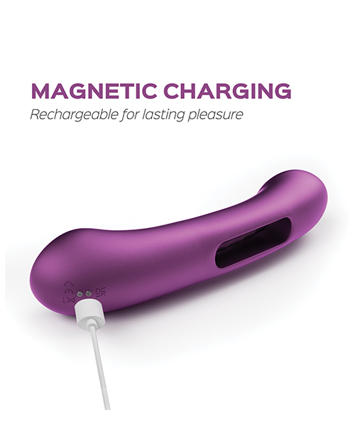 Thumbnail for Tempo Pressure Sensing App-Controlled Flapping Vibrator - Purple