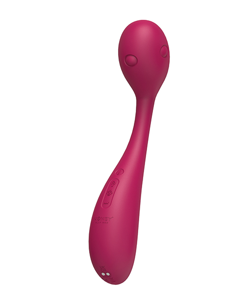 Thumbnail for Puff App-Controlled Inflatable Kegel Ball - Dark Red