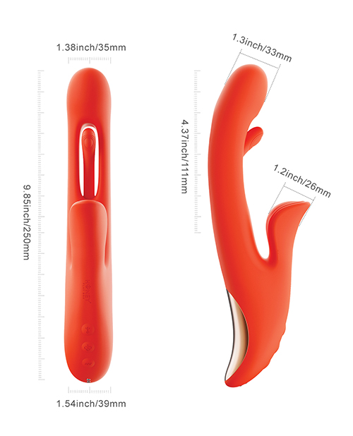 Thumbnail for Tressa App-Enabled Tapping Vibrator G-Spot and Clitoris Stimulation