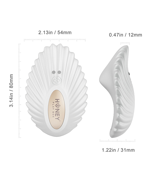 Thumbnail for Pearl 2 App-Controlled Panty Vibrator - White
