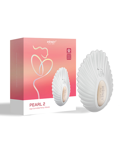 Thumbnail for Pearl 2 App-Controlled Panty Vibrator - White