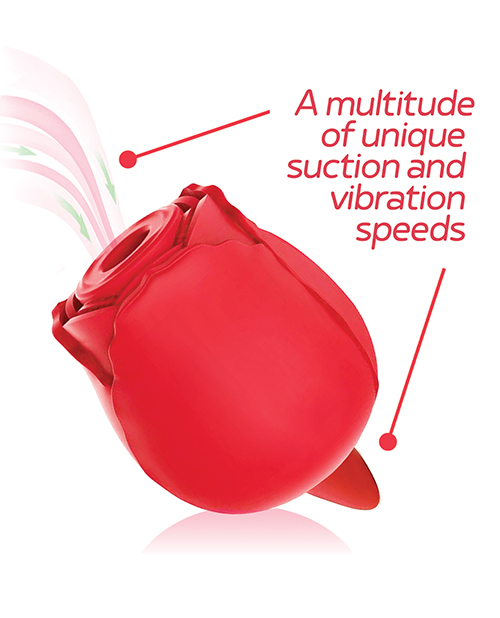 Thumbnail for Wild Rose &amp; Tongue Vibrator - Red