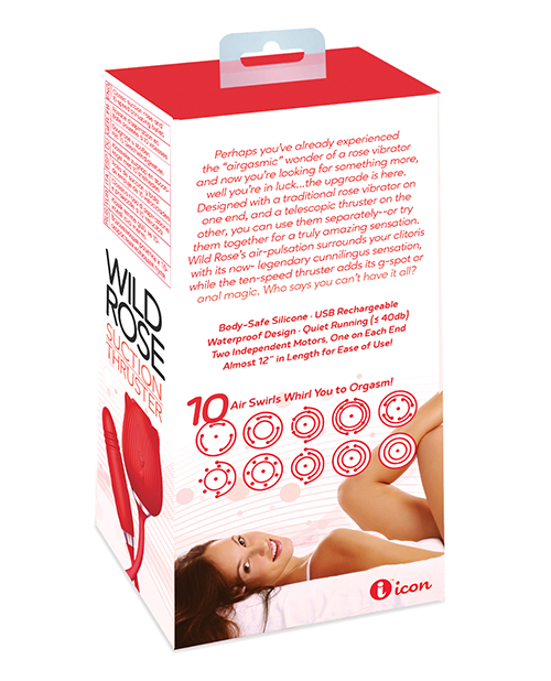 Thumbnail for Wild Rose &amp; Thruster Vibrator - Red