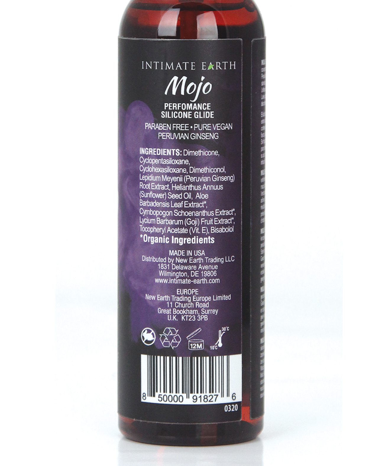 Thumbnail for Intimate Earth Mojo Silicone Performance Gel - 4 oz Peruvian Ginseng