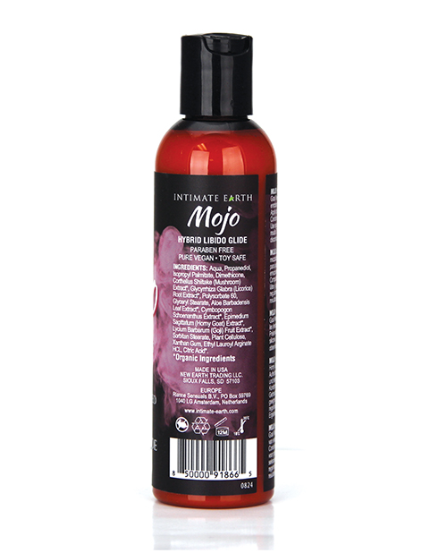 Thumbnail for Intimate Earth Mojo Horny Goat Weed Hybrid Libido Glide - 4 oz