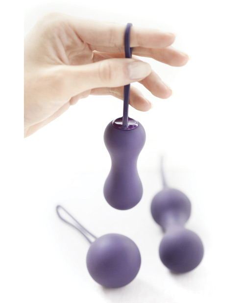 Thumbnail for Je Joue Ami Progressive Pelvic Weights - Purple