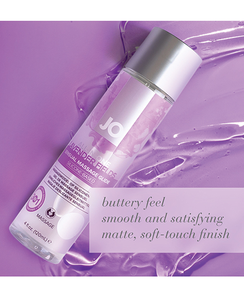 Thumbnail for JO All-In-One Massage Glide - Lavender Massage 4 oz