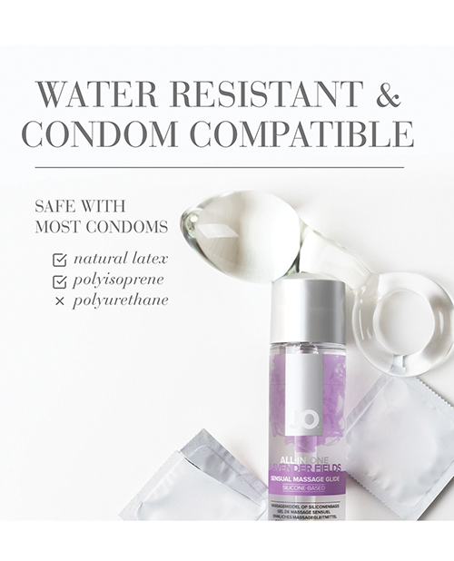 Thumbnail for JO All-In-One Massage Glide - Lavender Massage 4 oz
