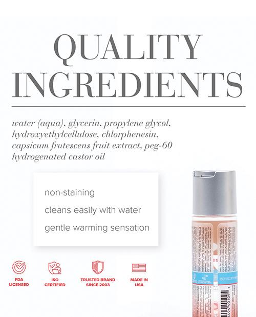 Thumbnail for JO H2O Anal - Warming Lubricant 2 oz