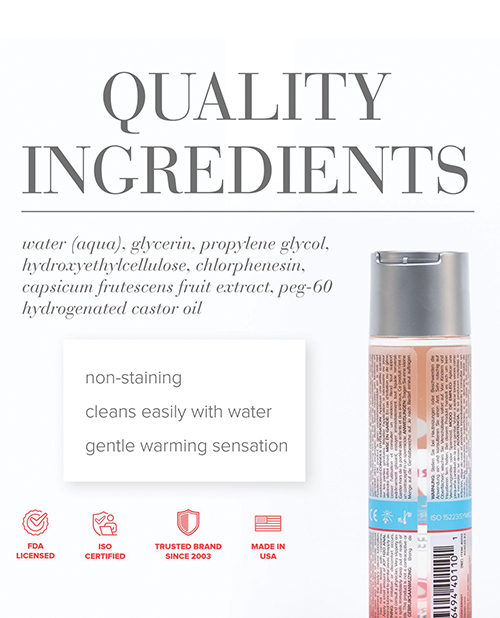Thumbnail for JO H2O Anal - Warming Lubricant 4 oz
