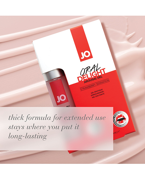 Thumbnail for JO Oral Delight - Strawberry Stimulant 1 oz