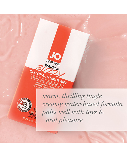Thumbnail for JO Warm & Buzzy - Original Stimulant 0.34 oz