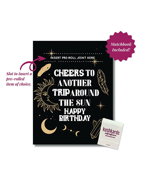 Thumbnail for Cheers to Another Trip Around the World Greeting Card w/Matchbook