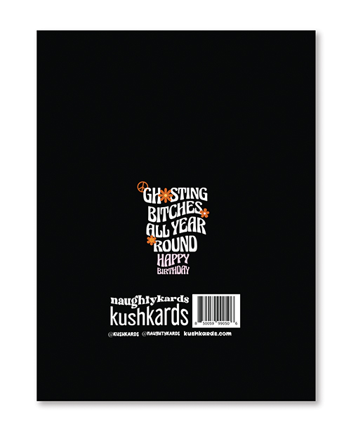 Thumbnail for Halloween Ghosting Birthday Greeting Card w/Sticker
