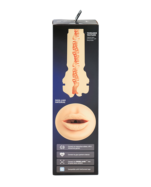 Thumbnail for Kiiroo Feel Mouth & Powerblow Stroker Combo Set - Pale