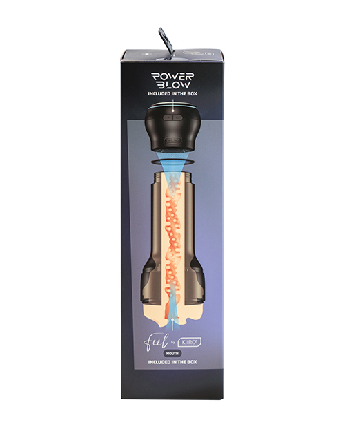 Thumbnail for Kiiroo Feel Mouth & Powerblow Stroker Combo Set - Pale