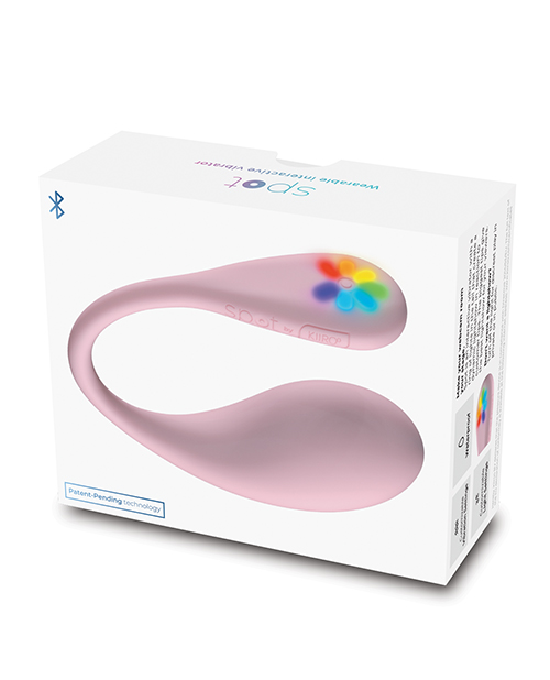 Thumbnail for Kiiroo Spot Kiss Me Pink Couples Stimulator - Pink
