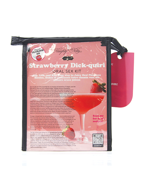 Thumbnail for Kama Sutra Strawberry Dick-Quiri Flavored Oral Sex Kit