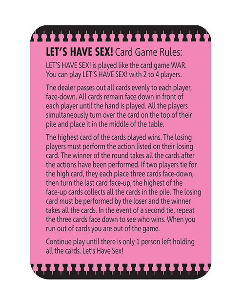 Thumbnail for Let&apos;s Have Sex Card Game