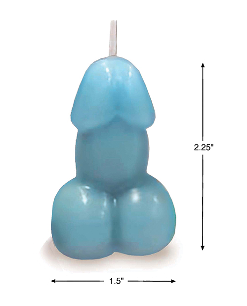 Thumbnail for Eden's Penis Candle - Blue - Vanilla