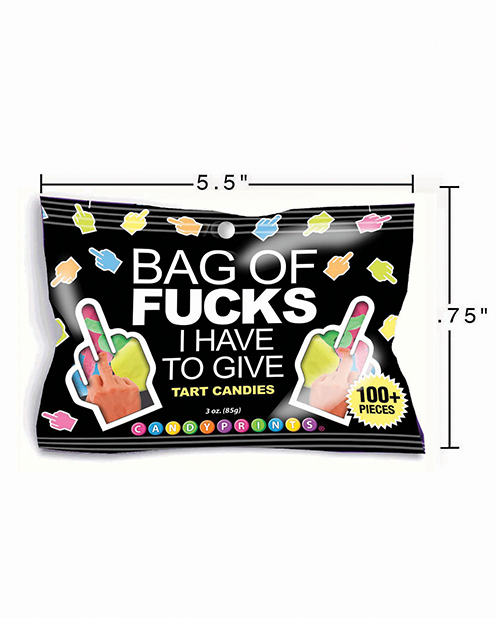Thumbnail for Fucks I Have To Give Tart Candies - 100 pc Bag
