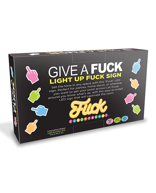 Thumbnail for Fuck Neon Light Up Sign