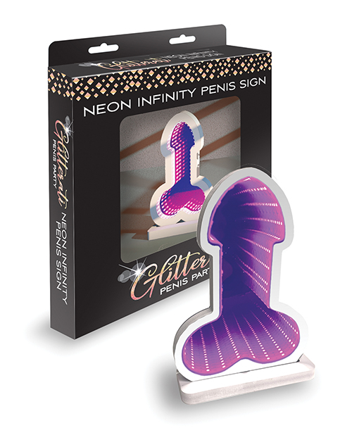 Glitterati Infinity Penis LED Light