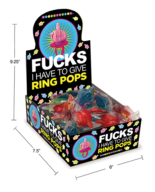 Thumbnail for Fuck I Have to Give Ring Pop - 30 pc Display