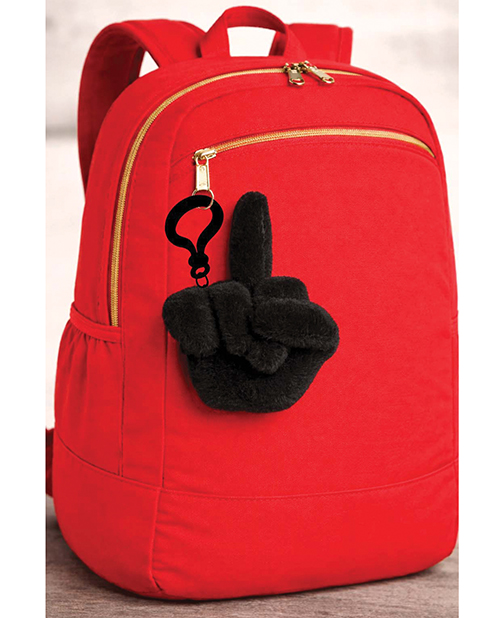 Thumbnail for Fucks To Give Twirly Bird Plush - Black