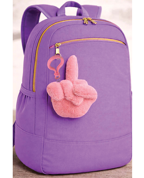 Thumbnail for Fucks To Give Twirly Bird Plush - Pink