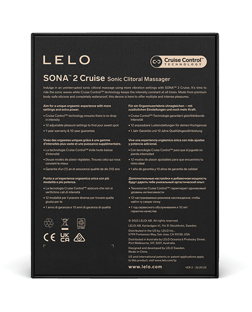 Thumbnail for LELO Sona 2 Cruise - Purple