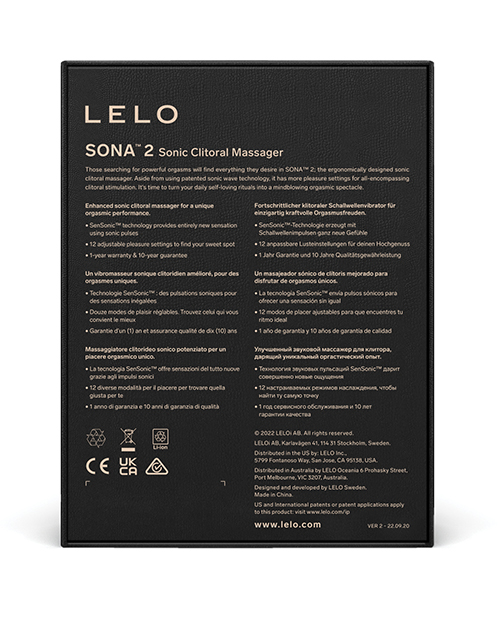 Thumbnail for LELO Sona 2 - Black