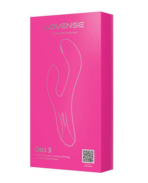 Thumbnail for Lovense Osci 3 Oscillating G Spot Vibrator - Pink
