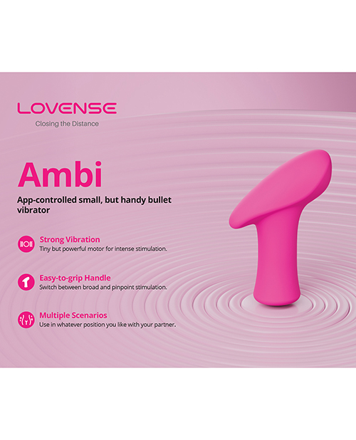 Thumbnail for Lovense Ambi Bullet - Pink