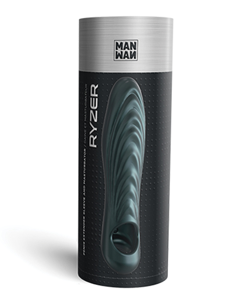 Thumbnail for Manwan RYZER Penis Sleeve - Pine Gray
