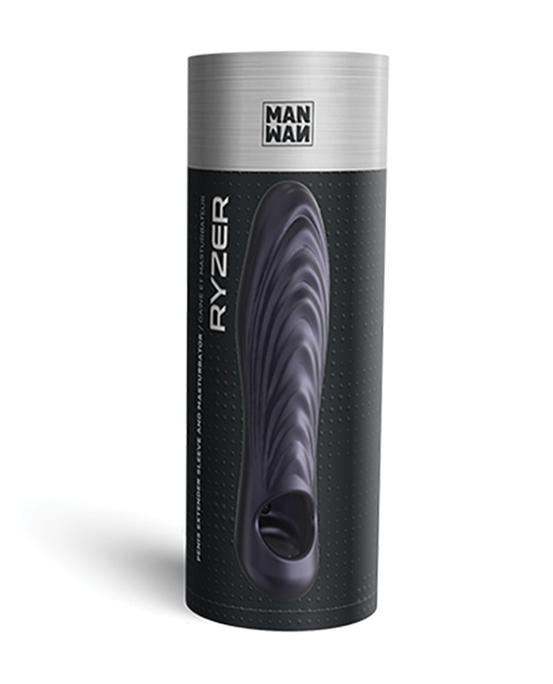Thumbnail for Manwan RYZER Penis Sleeve - Black Plum