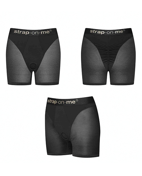 Thumbnail for Strap On Me Halo Lingerie Harness - Black SM