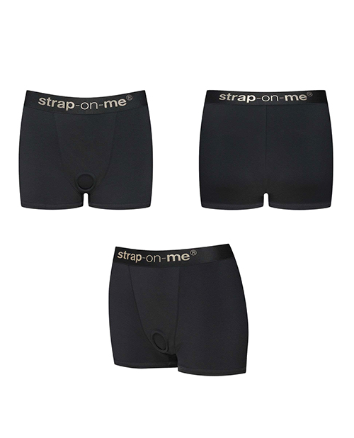 Thumbnail for Strap On Me Allure Lingerie Harness - Black XS