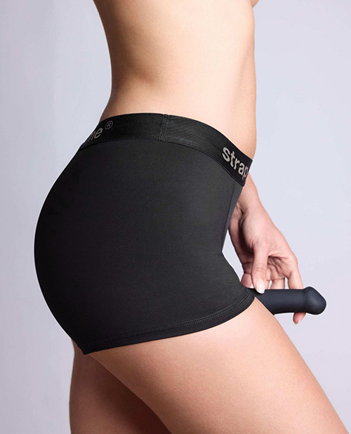 Thumbnail for Strap On Me Allure Lingerie Harness - Black XS