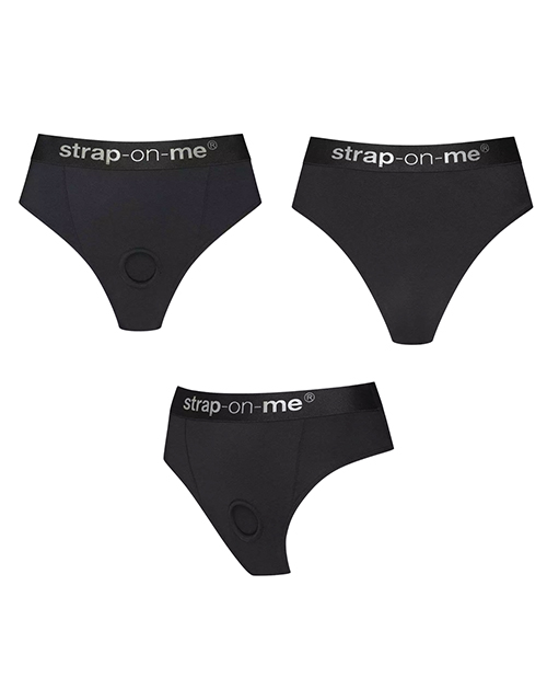 Thumbnail for Strap On Me Idole Lingerie Harness - Black LG