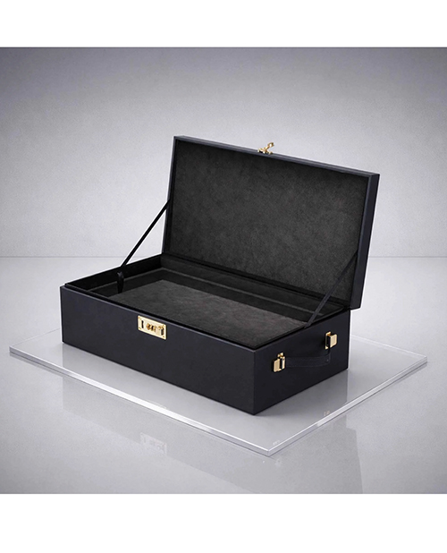 Strap On Me Le Coffret Prestige Edition Built-in Combination Lock Case - Black