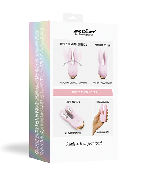 Thumbnail for Love to Love Hear Me Flexible Ear Stim - Baby Pink