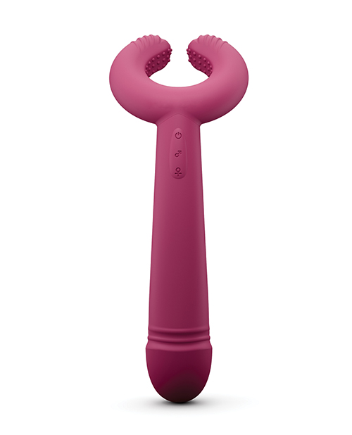 Thumbnail for Love to Love Please Me Multi-Play Vibrator - Plum Star