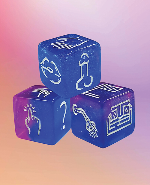 Love to Love Let&apos;s Dice w/Door Hanger - Blue