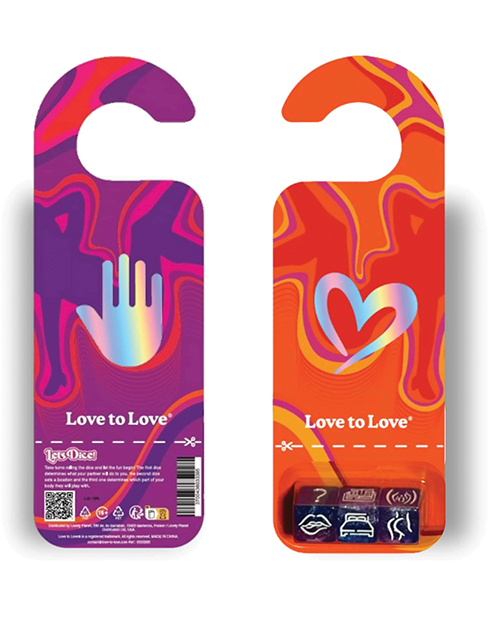 Thumbnail for Love to Love Let's Dice w/Door Hanger - Blue