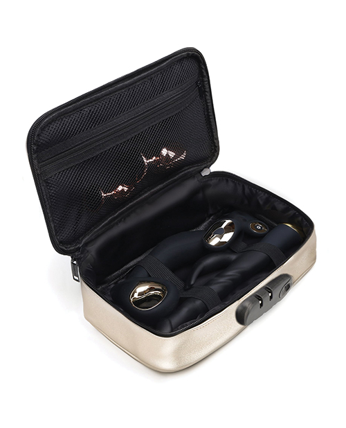 Thumbnail for Dorcel Lockable Discreet Box - Luxury Gold