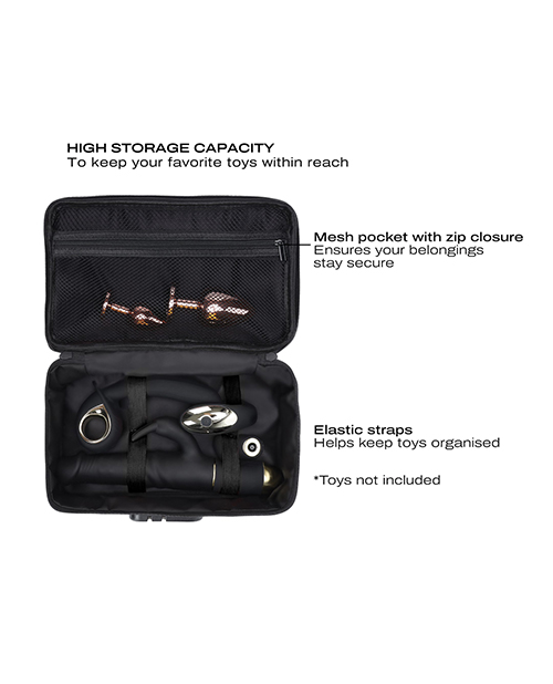 Thumbnail for Dorcel Lockable Discreet Box - Luxury Gold