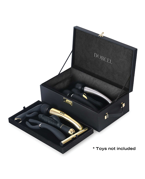 Thumbnail for Dorcel Le Coffret Prestige Edition Built-in Combination Lock Storage Box - Black