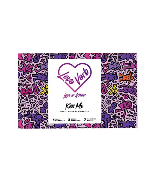 Thumbnail for Love Verb Kiss Me Copper-Infused Clit Tickler - Lilac